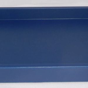 Serving <b>Tray</b> with Faux Leather Design - Product Image 1