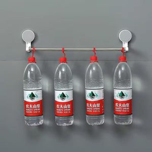 Wall Mounted Towel Holder Bar No Drill Steel <b>Pipe</b> Towel Rack Metal Towel <b>Stand</b> Bathroom Decor Accessories Available for Sell - Product Image 3