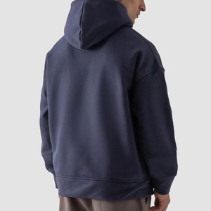 Sudadera con Capucha Extra Grande de Alta Calidad en Color Teel, para Hombre, 450 g/m², 100% Algodón, Forro Polar, Diseño Sólido, Gran Venta - Product Image 2