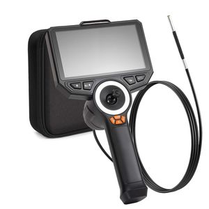 Strumenti per Ispezione Auto, Boroscopio Ultra Sottile da 0,15 Pollici, Telecamera Articolata a 360° con 4 Direzioni, Schermo IPS HD da 6 Pollici e Luce - Product Image 1