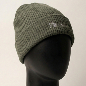 New Style Beanie Hat Embroidered Letter Design Unisex Adult Casual <b>Winter</b> <b>Cap</b> Green 100 Acrylic Breathable Waterproof Fishing - Product Image 4