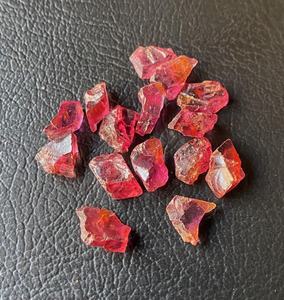 Rhodolite Garnet <b>Raw</b> <b>Crystals</b> Natural Rough Gemstones Loose Healing Stone Mineral Specimen Bulk Wholesale Supplier - Product Image 1
