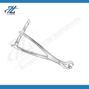 Pinza para Huesos Lambotte de 220 mm, Acero Inoxidable, Instrumento Quirúrgico Ortopédico Reutilizable, Fabricante de Pakistán - Product Image 3