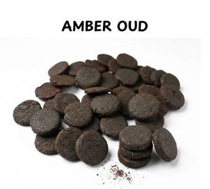 Tabletas de Incienso Redondas de Oud y Ámbar – Discos de Fragancia Árabe de Oud y Ámbar, Incienso de Lujo para el Hogar, Fragancias Duraderas - Product Image 1