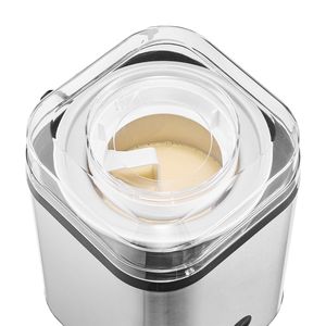 2,11 litri Macchina per Gelato Elettrica in Acciaio Inox, Grande Capacità, Funzionamento e Pulizia Automatici, Facile da Usare per Uso Domestico - Product Image 3