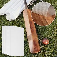 Ruban de protection professionnel pour batte de cricket, fibre de verre de haute qualité, finition transparente, forte adhérence, surface de batte 3WICKETS