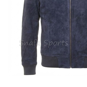Veste en cuir homme slim personnalisée, modèle hiver 2026, best-seller, en vente - Product Image 4
