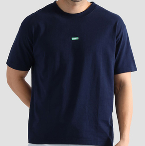 Camiseta de Algodón Lisa para Hombre, Transpirable, Corte Regular, Cuello Redondo, Manga Corta, Estilo Casual para Usar en la Calle, OEM ODM - Product Image 3