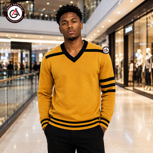 Wholesale Alpha | Phi Embroidery Fraternity Men Acrylic <b>Cardigans</b> | Breathable Winter Custom Style Embroidered <b>Cardigan</b> <b>Sweater</b> - Product Image 4