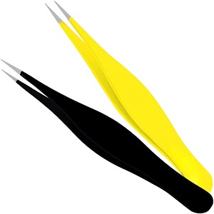 Pinzas de Precisión con Punta Fina para Cejas y Depilación de Vello Encarnado y del Mentón - Product Image 1