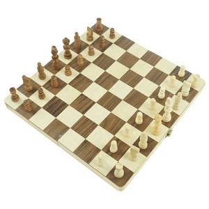 Scacchiera <span class=keywords><strong>in</strong></span> <span class=keywords><strong>Legno</strong></span> all'Ingrosso con Tavola Pieghevole da Viaggio, Giochi da Tavolo 3 <span class=keywords><strong>in</strong></span> 1 per Adulti - Product Image 5