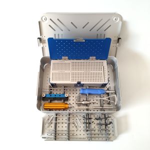Instruments vétérinaires en acier inoxydable chirurgical Ametrine pour l'arthrodésis métacarpale/carpale/de la cheville du cheval et du lapin, modèle certifié CE - Product Image 2