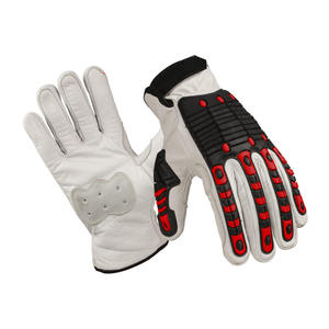 Nuevos Guantes de Trabajo para Soldador de Marca Privada, de Cuero, Impermeables, Antideslizantes, Personalizables, Antiestáticos, Lisos, Duraderos, de la Mejor Calidad - Product Image 6