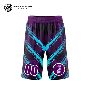 Conjunto de Camiseta y Pantalones Cortos de Baloncesto Personalizados para Hombre, Poliéster con Impresión por Transferencia de Calor, Ropa Deportiva Transpirable para Equipo - OEM/ODM Disponible - Product Image 5