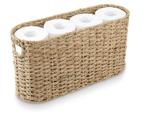 Cesta Organizadora de Papel Higiénico Artex Hai Nam, Diseño Moderno de Mimbre Tejido para Baño - Product Image 1