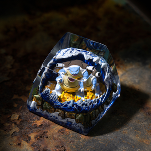 Keycaps Mystiques Anime, Keycaps Artisanaux Personnalisés, Keycaps Anime Mignons, Keycaps Verts, Ensemble de Keycaps, Keycaps en Résine - Product Image 5