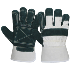 Gants de soudage professionnels en cuir de vachette, avec pouce droit, doublure en coton, pour soudage TIG/MIG/Stick, kit de sécurité complet pour soudeurs - Product Image 1
