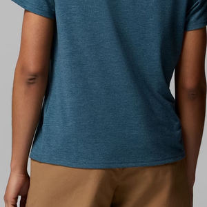 T-shirt décontracté pour femme, style urbain tendance, design moderne et élégant, idéal pour l'été, facile à porter, haut de gamme. - Product Image 6