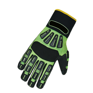 Guantes de Soldadura Resistentes, con Palma Punteada para un Agarre Fuerte, Resistentes a Cortes con Kevlar, Nivel 4 de EN388, Resistentes a Impactos para Trabajos de Soldadura - Product Image 5
