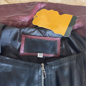 2026 Men’s <b>Gothic</b> Steampunk Maroon Faux Leather Trench Coat <b>Jacket</b> Custom Wholesale OEM ODM - Product Image 2