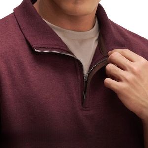 Custom <b>Men's</b> Half <b>Zip</b> Sweatshirt Pullover Casual Fleece <b>Top</b> Long Sleeve Warm Comfortable Sportswear OEM ODM Wholesale - Product Image 6