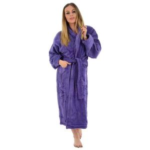 Albornoces de Lujo de Felpa de Secado Rápido, 100% Algodón, Unisex, con Logotipo y Marca Personalizados, Talla XL para Hoteles - Product Image 1