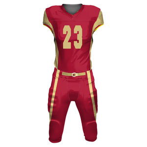 Ensemble de maillots de football américain pour hommes, bleu, blanc, orange, 23, sublimé, col en V, manches courtes, évacuation de l'humidité, coupe athlétique, toutes saisons - Product Image 6