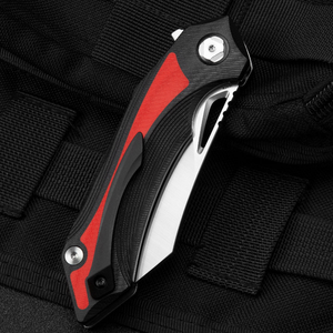Couteaux de poche pliants haut de gamme avec poignée ergonomique et lame tranchante pour le transport quotidien, le camping, la randonnée et les activités de plein air - Product Image 6