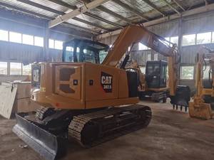 <b>Used</b> CATT 307.5 <b>Excavator</b> Mini Crawler <b>Excavator</b> With Original Engine For Construction Cheap Mini <b>Excavator</b> 7.5Ton For Sale - Product Image 4