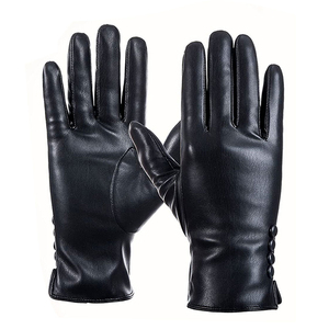 Guantes de Conducción Reforzados de Piel de Vacuno, Resistentes al Calor y a las Chispas, Guantes de Jardinería de Alta Resistencia para Protección Personal - Product Image 1