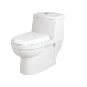 Inodoro de Cerámica de Una Pieza, Color Blanco, de Alta Calidad, Montado en el Suelo, para Uso Doméstico y Hotelero, Suministro Directo de Fábrica - Product Image 1