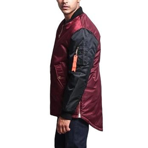 Chaqueta Bomber Personalizada para Hombre de Otoño – Tejido 100% Poliéster Transpirable – Relleno Híbrido de Poliéster/Algodón - Product Image 4