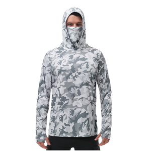 Wholesale Custom Upf50 Blank Long Sleeve Shirts 100% Polyester Quick Dry Uv Protection Breathable Fishing Shirts <b>Light</b> Unisex - Product Image 5