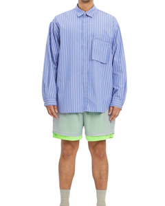 Shorts en mesh personnalisés avec poches, respirants, pour la gym, le fitness, le basketball et le streetwear - Product Image 5