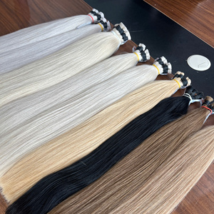 Meilleurs fournisseurs de cheveux : Cheveux vierges Remy soyeux et doux, cheveux humains vietnamiens en vrac, sans silicone, luxe, naturels, lisses, cuticules intactes, cheveux bruts - Product Image 6