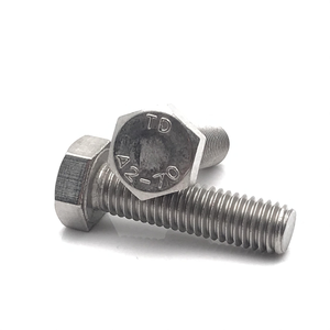 Perno Hexagonal Estándar de Acero Inoxidable, Alta Resistencia, Pulido, Grado 10.9 12.9, Herrajes de Fijación para Uso Industrial - Product Image 5