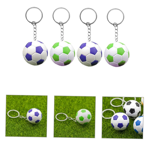 Promotional Keychains with your company Logo Miniature Items Football Rugby Hockey <b>key</b> <b>chains</b> - Product Image 3