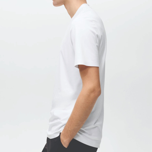 เสื้อยืดออกกำลังกายผู้ชายแบบรัดรูป น้ำหนักเบา สไตล์พื้นฐาน สำหรับฟิตเนสและกีฬา ผลิตจากผ้าสแปนเด็กซ์/โพลีเอสเตอร์ ระบายอากาศได้ดี ไร้ตะเข็บ ส่งตรงจากโรงงาน - Product Image 4