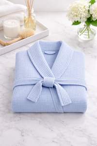 Toallas de Baño de Lujo para Hoteles y Pijamas para Hombre/Mujer al por Mayor, Bata de Baño Larga de Algodón Whoville Hecha a Medida - Product Image 2