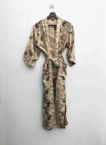 Kimono de Seda Vintage Indio para Mujer, Ropa de Playa Sexy, Estilo Kimono - Product Image 2