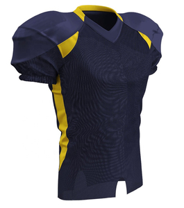 Maillot de football américain athlétique à manches longues, coupe régulière, numéro universitaire, imprimé sur mesure, écologique, séchage rapide - Product Image 6
