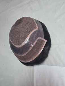 Peluca de Cabello Humano Virgen Remy Indio Mirage Front para Hombre - Ondulado Profundo Yaki Taz Hair BD - Product Image 6