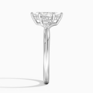 BOJ <b>Ring</b> 040 Marquise Cut 925 Silver Chemise Hidden Halo <b>Diamond</b> <b>Ring</b> 2ct D Color VVS1 Moissanite GRA Certified Low Price <b>Ring</b> - Product Image 3
