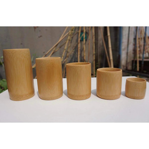 Large Bamboo Cup 500ml 700ml Eco Friendly <b>Boba</b> <b>Bubble</b> Tea Tumbler - Macy - Product Image 3
