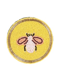 ถาดรองแก้ว4ชุดดีไซน์ชายหาดปักลูกปัดคุณภาพสูงทำด้วยมือสุดหรูสำหรับที่เปิดขวดและแก้วเครื่องดื่มโดยบริษัท hiba - Product Image 2