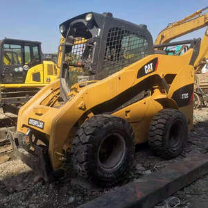 Chargeuse compacte sur pneus Caterpillar 262C de haute qualité, chargeuse compacte haute performance avec accessoires multifonctions pour la construction - Product Image 4