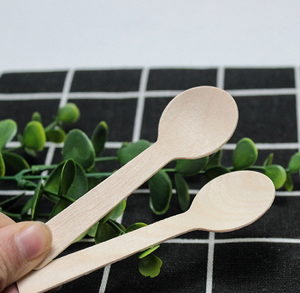 Cuillère en bois écologique pour cuisiner, mélanger, servir et utiliser avec des ustensiles de cuisine antiadhésifs - Product Image 4