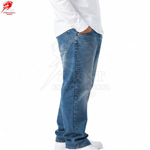 Jeans amples et confortables pour hommes, coupe ample, avec jambes surdimensionnées, pour le streetwear, les voyages, les occasions décontractées et le quotidien. - Product Image 2