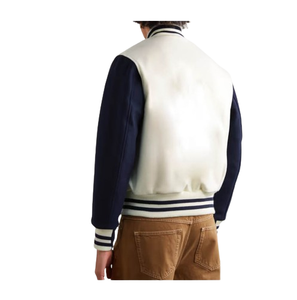 Chaqueta de Invierno de Lana 100% de Alta Calidad, Chaqueta Varsity de Talla Grande, Transpirable, con Logotipo Personalizado Bordado, Venta al Por Mayor, Informal - Product Image 2