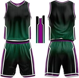 Maillot de basket-ball personnalisé avec graffitis pour hommes et femmes, 100% polyester, écologique, respirant, anti-transpiration, impression personnalisée avec nom - Product Image 3